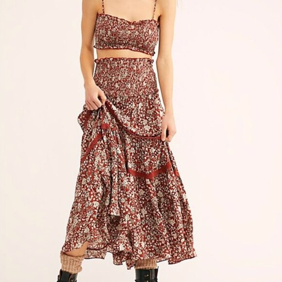 Free People Best of Me Set in Rust - Picture 1 of 6